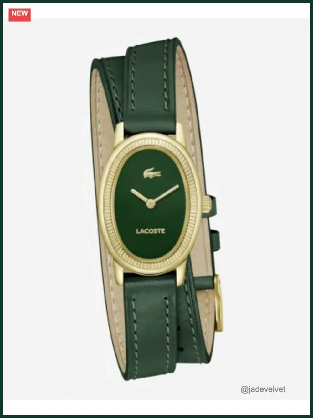 Petite Parisienne Quartz Bracelet Watch 16mm Oval Case Fluted Bezel Double Wrap